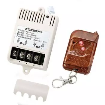 AC 220V 30A Реле беспроводной RF пульт дистанционного управления передатчик + приемник