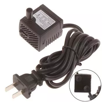 Ac 220V 3W Us Plug Погружной Водяной Насос Аквариум Фонтан Воздушный Рыбный Пруд Бак