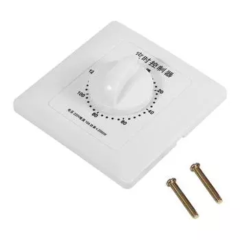 AC 220V Высокомощный таймер для насоса, внутренний механический таймер, панель управления обратным отсчетом 120 мин