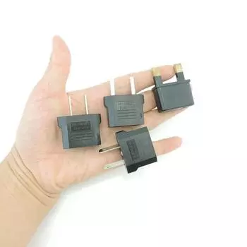 AC EU KR AU UK To EU US KR AU UK настенный адаптер питания для путешествий преобразователь Электрическая вилка Розетки Розетка EU для фонарика Зарядное устройство часть US plug 5pcs