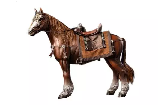 AC HHMODEL 1/12 Подвижная фигурка римского солдата Боевой конь HH18069