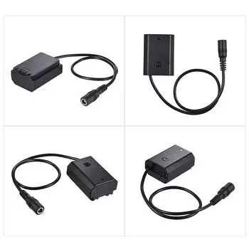 AC-PW20 Адаптер переменного тока с переходником постоянного тока Зарядное устройство для камеры Замените батарею NP-FZ100 для EU Plug