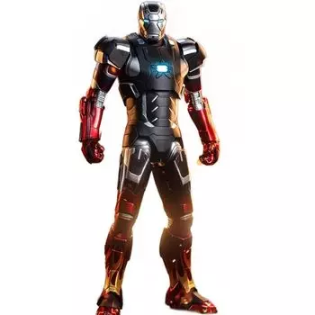 “AC] Средние подвижные игрушки ZHONGDONG ZDTOYS 1/10 серия железный человек MK22 подвижная фигурка Готовый продукт