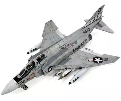 Пластиковая модель самолета Academy American Phantom II Shamrocks 12356 1/48 F-4J VMFA-333 (Самолет)