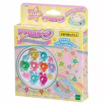 Acce Cruller Animal C62 ST Mark Сертифицировано Для детей от 6 лет Игрушки Аксессуары Бусины Аксессуары Изготовление игрушек Acce Cruller EPOCH [Красочный набор]