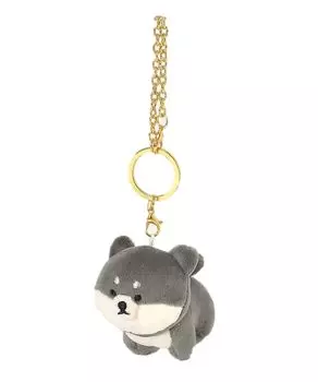 Accent Mofumo Friends Mofumo Friends Shiba Inu Key Charm Keychain Bag Charm [Accent] (Kuro Shiba)