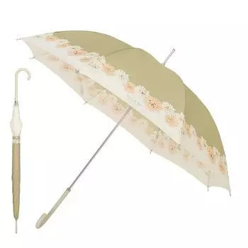 ACCESSOIRES Moonbat Umbrella Durable Floral Pattern Chrysantheme Long Umbrella 10978 Beige PAUL&JOE Women s бежевый