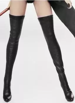 Accessories for for TBLeague body VStoys sexy beauty fashion black high heel long boots and head not [TOYBARJAPAN] 1/6 figures/Suitable 17XZ-B Women s чёрный