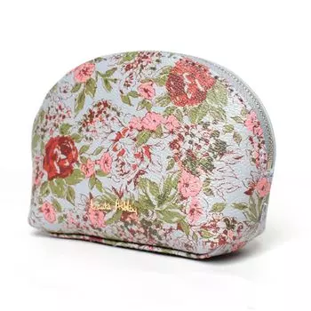 accessory light blue [Laura Ashley] Pouch, case, cute, stylish, women s, floral, botanical, Cransford, elegant, ilpp-01-blue, светло-синий