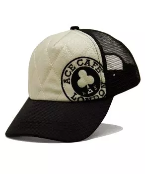 ACE CAFE LONDON MESH CAP Free Size AC003NM C.GD/BK