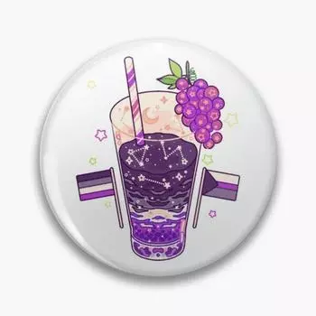 Ace Demi Cocktail настраиваемая мягкая пуговица, брошь с рисунком из мультфильма, креативный значок, декор, одежда, женский воротник, шляпа, булавка с отворотом, милая