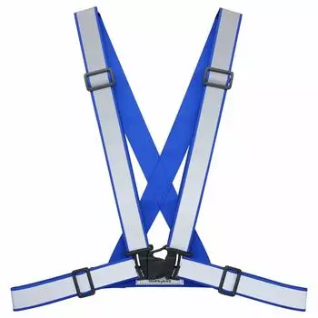 Ace Safety Vest светоотражающий жилет Tasuki Type Blue Wide светоотражающий материал один размер подходит большинству WS9022