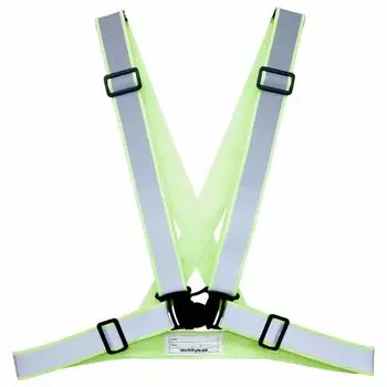 Ace Safety Vest светоотражающий жилет Tasuki Type зеленый широкий светоотражающий материал один размер подходит большинству WS9025