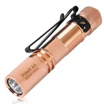 ACEBEAM Pokelit AA 550 3 уровня высокой цветопередачи IP68 до 9 дней стабильный светодиодный аварийный удобный ежедневный уличный горный землетрясение год светодиодный фонарик, маленький,