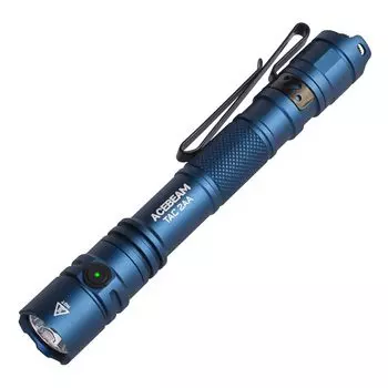 ACEBEAM TAC 2AA совместим с AA 304 Ultra Long 1400 Ultra Small Battery EDC Tactical Dual Power LED Waterproof to 2 Disaster Power Off Hands