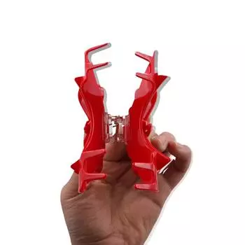 Ацетат уксусная кислота бант для волос коготь новогодний красный бант захват клип персонализированный красный зажим для волос женский