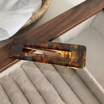 Acetate Duck Clip Hairpin - Elegant Non-Slip Hair Clip for Women, Girls - Stylish Bridal Party Daily Hair Accessory New