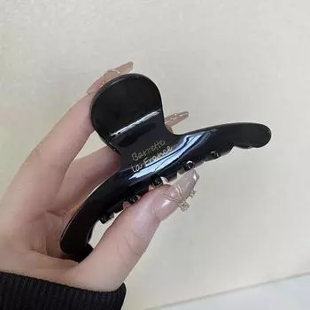 Ацетатная задняя ложка для волос женская заколка-акула высококачественная винтажная простая заколка для волос аксессуары легкая роскошная заколка