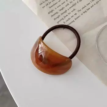 Ацетатное кольцо для волос Эластичные аксессуары для волос Новая резинка для волос Женщины A