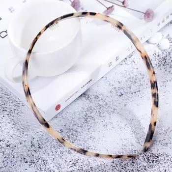 Ацетатные повязки для волос для девочек и женщин Повязка для волос Элегантные обручи для волос во французском стиле