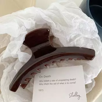 Ацетатные заколки-крабы для волос под черепаховый панцирь Женские большие крабы Заколки Зажимы Леопардовый держатель для хвоста Аксессуары для волос Мода