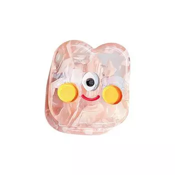 Ацетатный зажим для волос, мультяшная милая заколка для волос, забавная заколка для волос, зажим для волос, аксессуары для волос, головной убор One Size