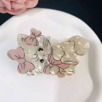 Acetic Acid Acetate Animal Hair Claw Pig Shark Clip Cute Dog Hair Clip Female B