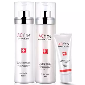 acfine skincare set skin care set, 1 set