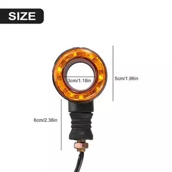 Achieve a Confident Ride with Nature and Comfortable Electric Bicycle Taillight Easy to Install 36V72V Rear Rack Lamp