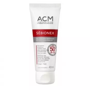ACM Себионекс Матирующий солнцезащитный гель 40 мл (SPF50 +)