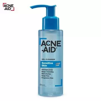 ACNE-AID Очищающий гель для чувствительной кожи, Очищает поры, Глубокое очищение, Не сушит, Без мыла, Без отдушек, 100 мл. - Уход за кожей 100 ml.