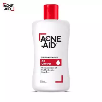 ACNE-AID Жидкое очищающее средство, Контроль жирности, Удаляет излишки жира, Очищает кожу, Не содержит мыла, 100 мл. - Тайский уход за кожей 50 ml.