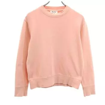 ACNE STUDIOS Long sleeve sweat trainer XXS Pink Men s Used