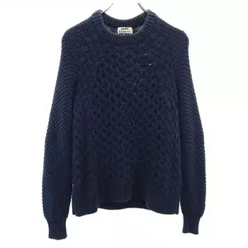 Acne Studios Long sleeve sweater XS Navy Knit low gauge Men s Used
