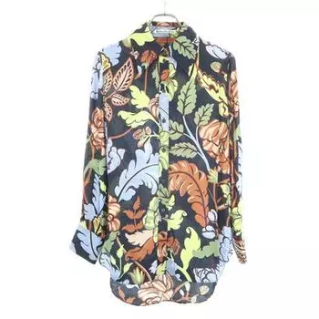 ACNE STUDIOS Overall handle Long sleeve shirt 165/80A Navy blue blouse Women Used