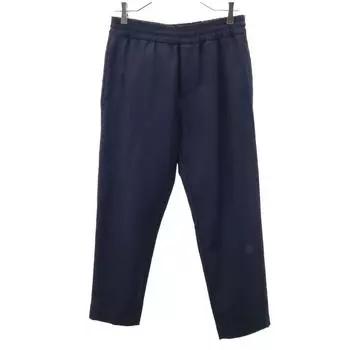 ACNE STUDIOS wool blend Long pants 46 Navy Waist rubber Men s Used