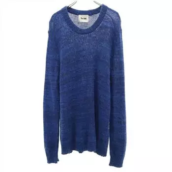 ACNE wool blend Long sleeve sweater S Blue navy blue knit Men s Used