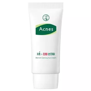 Успокаивающий солнцезащитный крем Acnes 3 Second SPF 50+ PA++++, 1 шт., 50 мл.