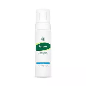 Acnes Clear & White Foaming Wash 1+1 Special