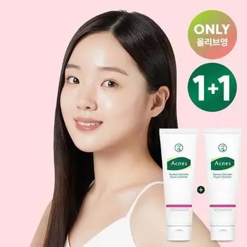 Очищающая пенка Acnes Perfect Solution 125 мл 1+1 Special, очищение от Кореи