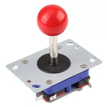 Acogedor Game Game Way Game Joystick with Perfect for Wood and Metal Control Arcade Game Fighting Game Lever, Controller, 2/4/8 Anti-Slip Nut, Panels,