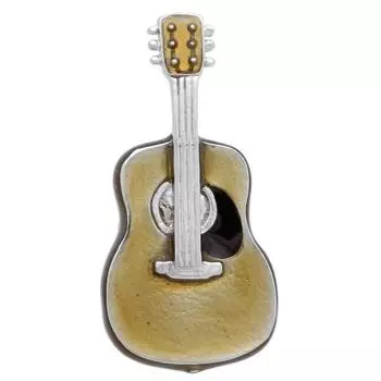 Acoustic Guitar SWANK Pins Lapel Pin P0069 коричневый