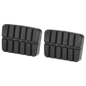 ACROPIX 2PCS Car Pedal Cover Clutch Brake Pedal Cover Anti-slip Compatible with nis san Compatible with Sen tra, Black