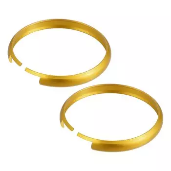 ACROPIX 2pcs Car Remote Key Fob Cover Shell Case Aluminum Alloy for Mini Cooper