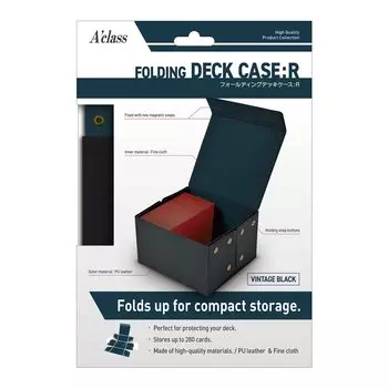 Acrus Folding Deck R Vintage Black Case чёрный