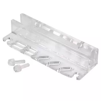 Acrylic Aquarium Fish Tank Water Plant Scissor Scraper Spatula Maintenance Holder Storage Rack