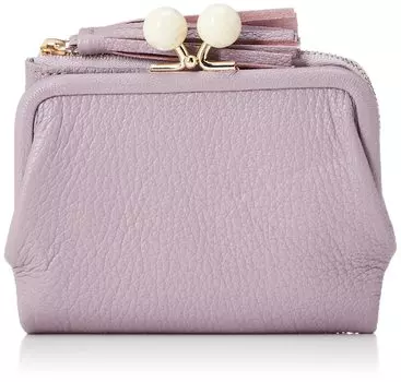 Acrylic ball bifold wallet wallet ladies genuine leather LV [Perke] 08-06-03560