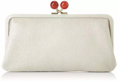 Acrylic ball purse long wallet wallet ladies genuine leather MIXGR [Perke] 08-06-03161