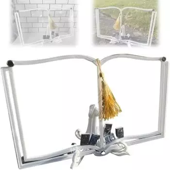 Acrylic Book Stand Decor Vertical Organization Shelf Creative Book Shelf Display Desk