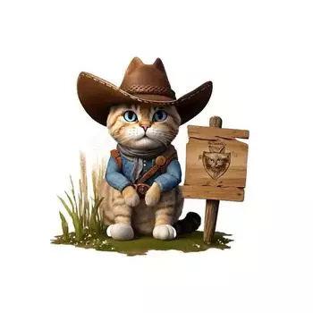 Acrylic Cat Trendy Decoration For Cars Perfect For Adding Personality To Vehicle Your